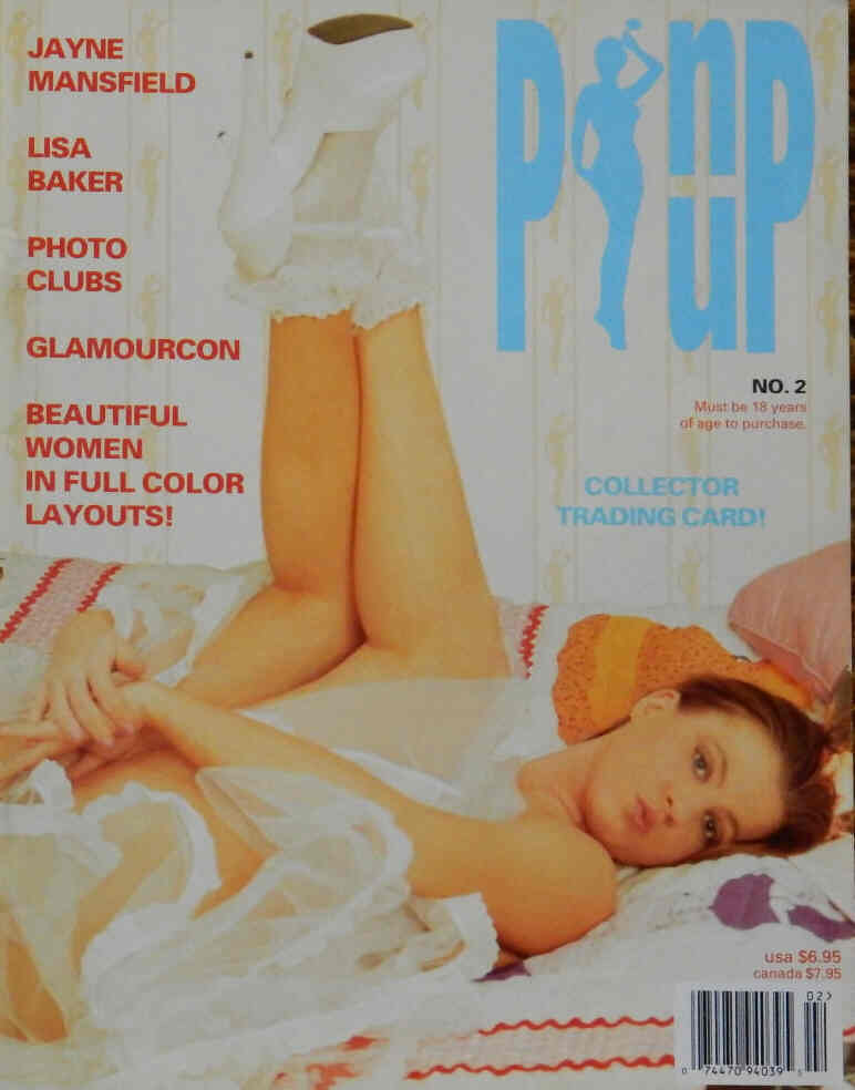 PIN UP (USA) magazine side cover Issue  2 Summer 1998